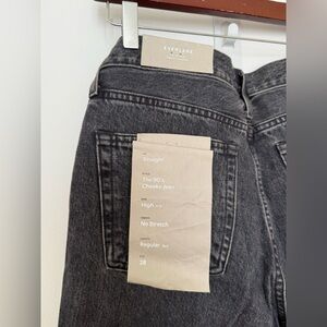Everlane Dark Gray 90's Cheeky Jeans